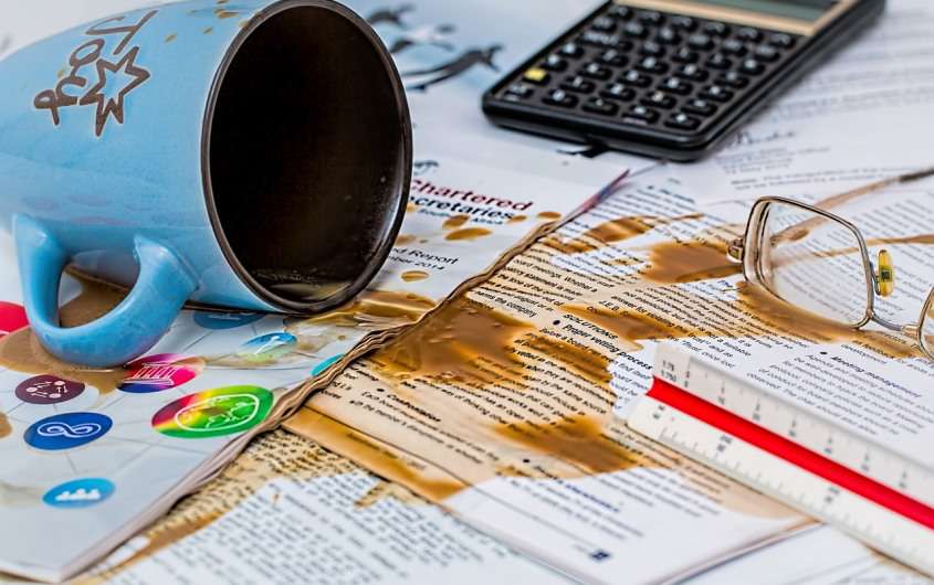 Spill, Mess, Mistake, Coffee