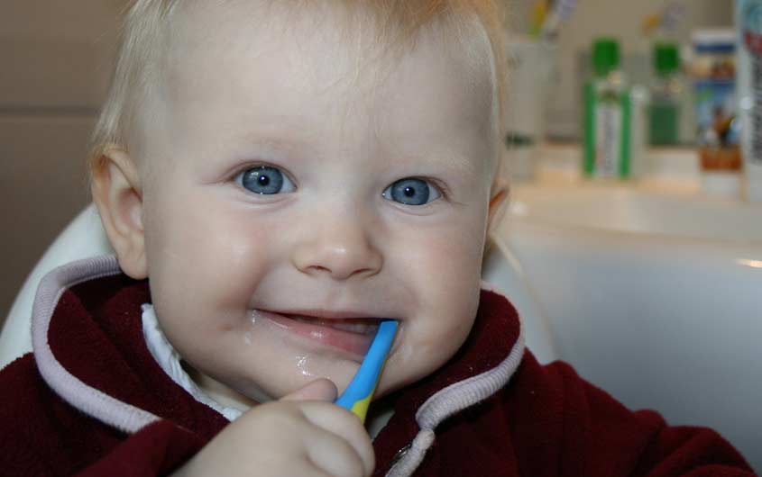 brushing teeth is a fun habit