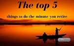 The minute you retire